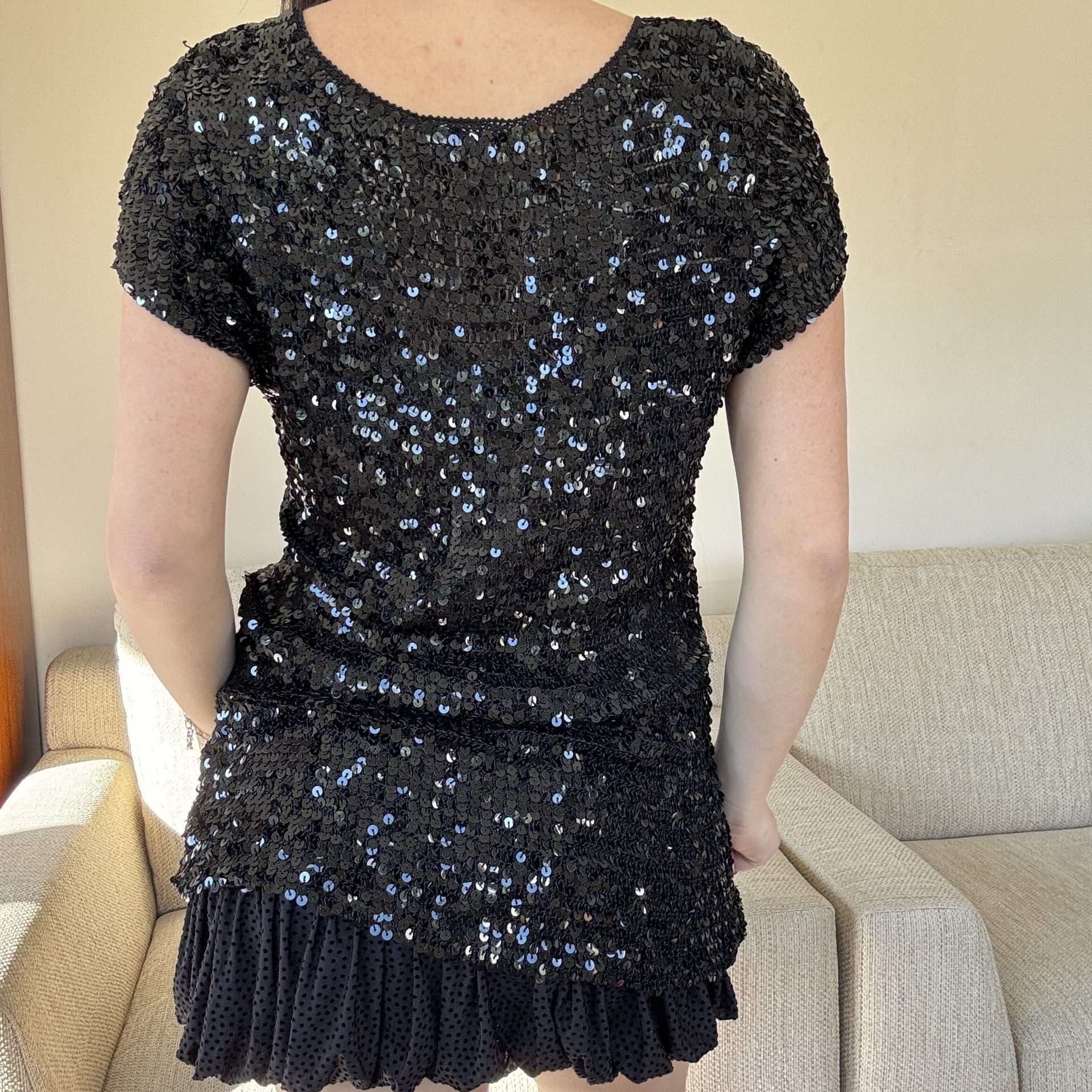 Black Sequin Crochet Top 2 img 3972 scaled