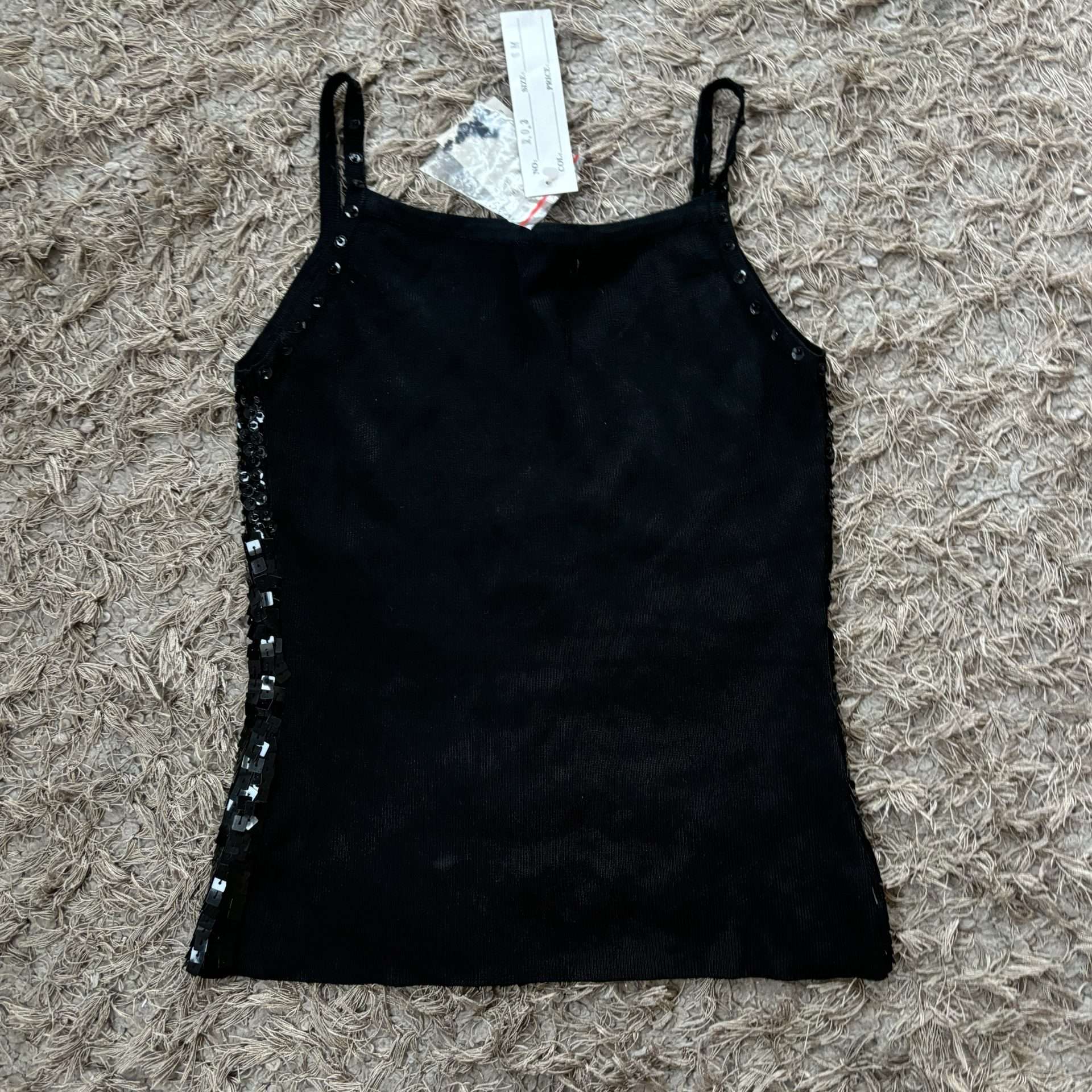 Black Sequin Top (S/M) 2 img 4750 scaled