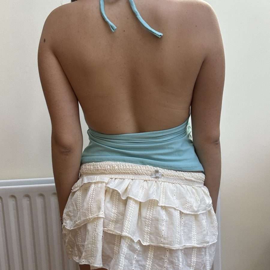 Shop All 387 Handmade Light Blue Sequin Top