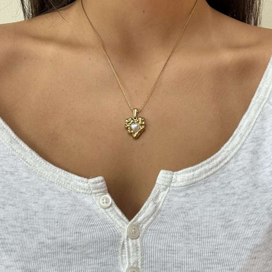 Shop All 361 Gold Heart Necklace