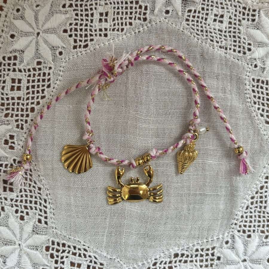 Shop All 343 Pink Charm Bracelet