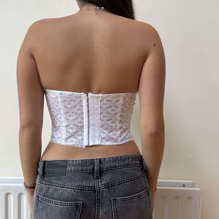 Shop All 271 White Corset Top (M)