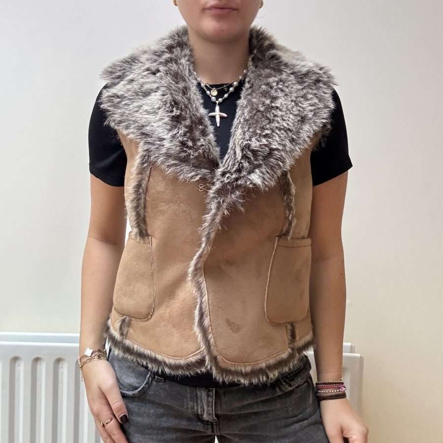Shop All 245 Faux Fur Gilet (M)