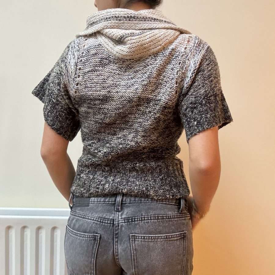 Shop All 255 Knit Grey Baggy Jumper (M)