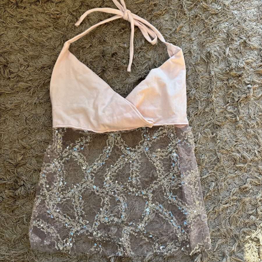 Shop All 67 Sequin Backless Handmade Top