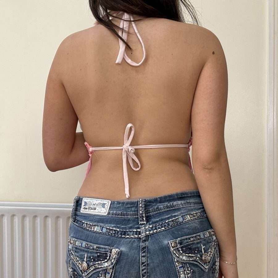 Shop All 87 Pink Handmade Halter Top